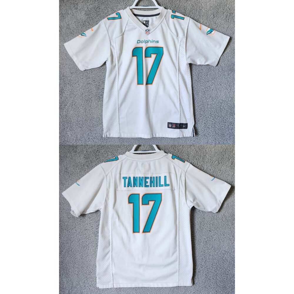 Nike Miami Dolphins Ryan Tannehill NFL Players Jersey #17 Youth Size Large